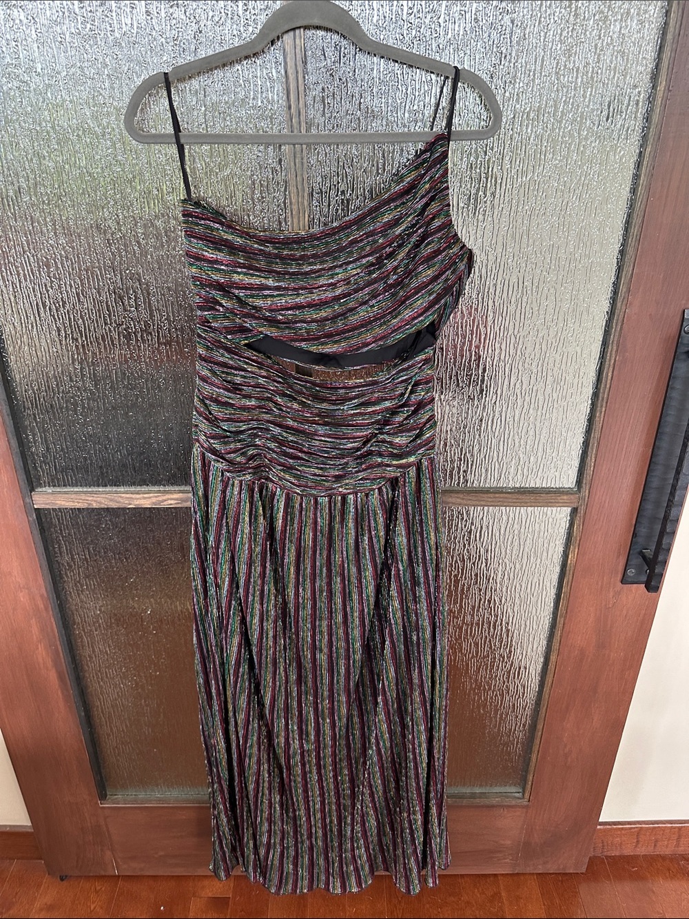 Rebecca Vallance Ronnie cut out one shoulder Gown size US 10. - Picture 14 of 16